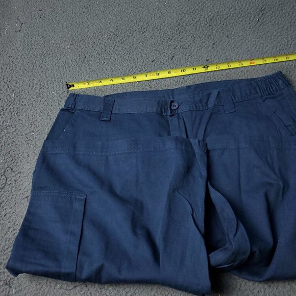 King Size Shorts Mens Size 36 Big & Tall  Cargo Khaki Blue - Picture 5 of 8